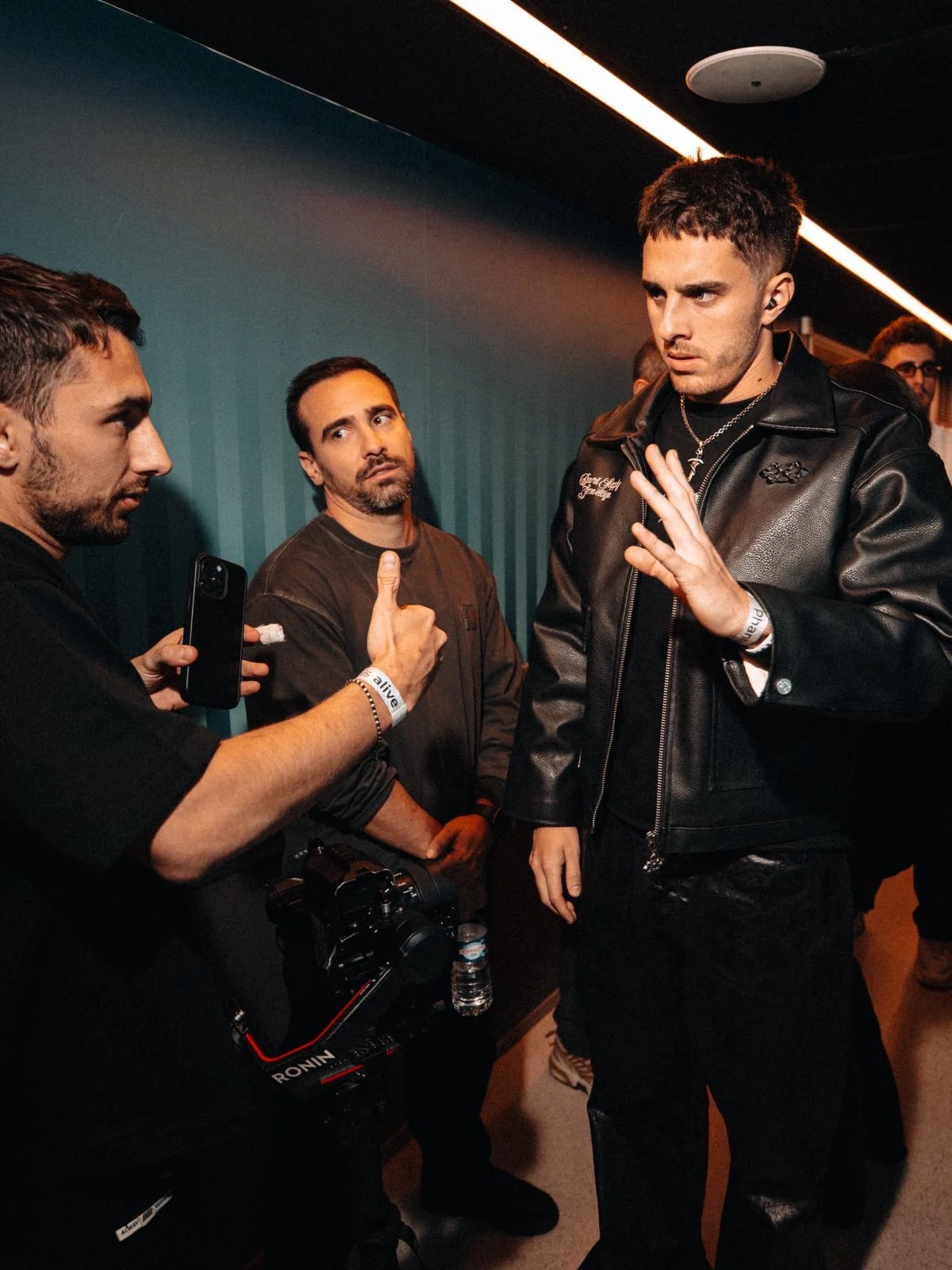 Backstage event logistics